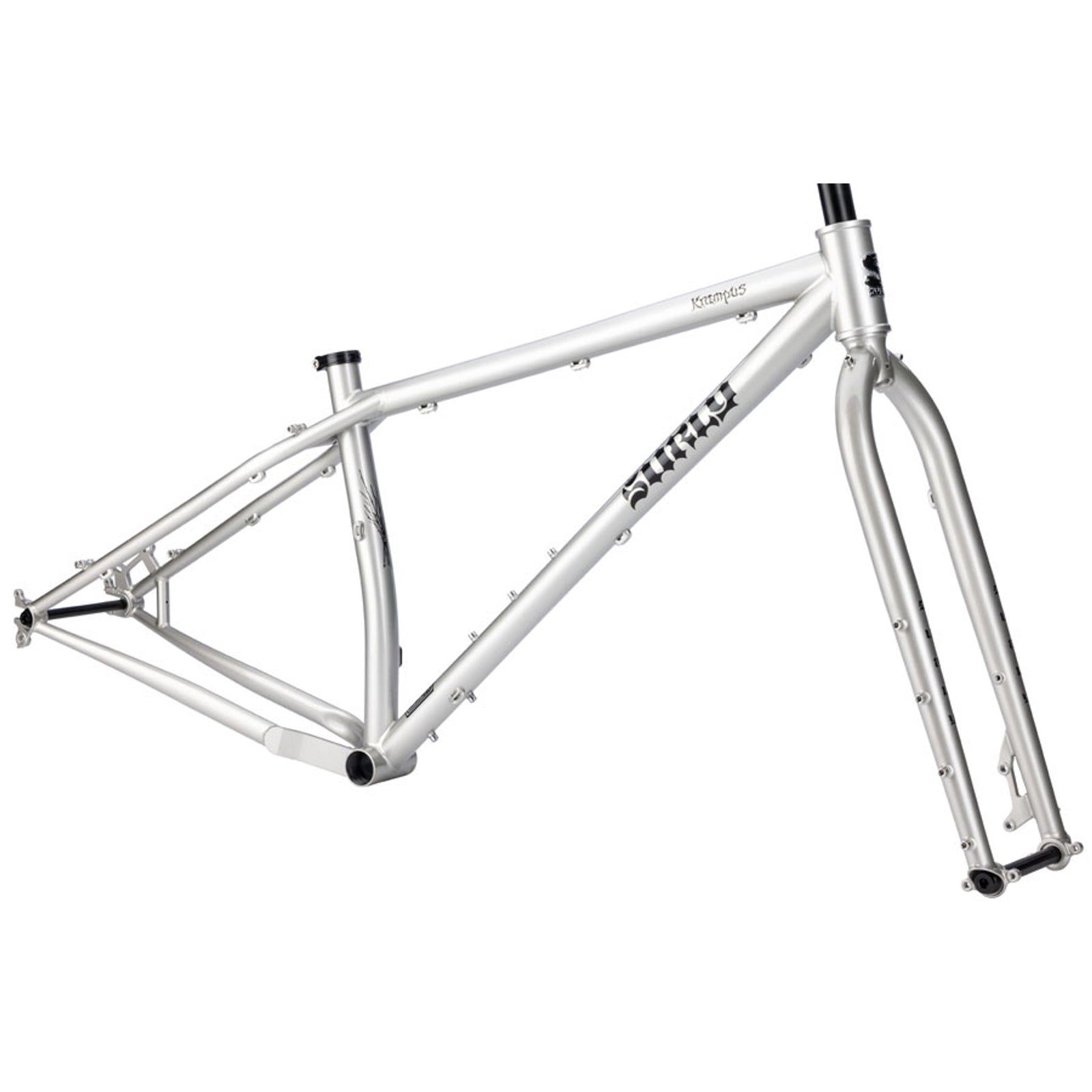 Krampus Frameset - Salmon Skin Silver