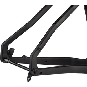 Beargrease Carbon Black Fat Bike Frame