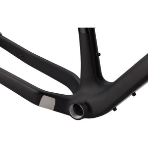 Beargrease Carbon Black Fat Bike Frame