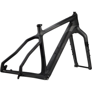 Beargrease Carbon Black Fat Bike Frame