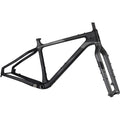 Beargrease Carbon Black Fat Bike Frame