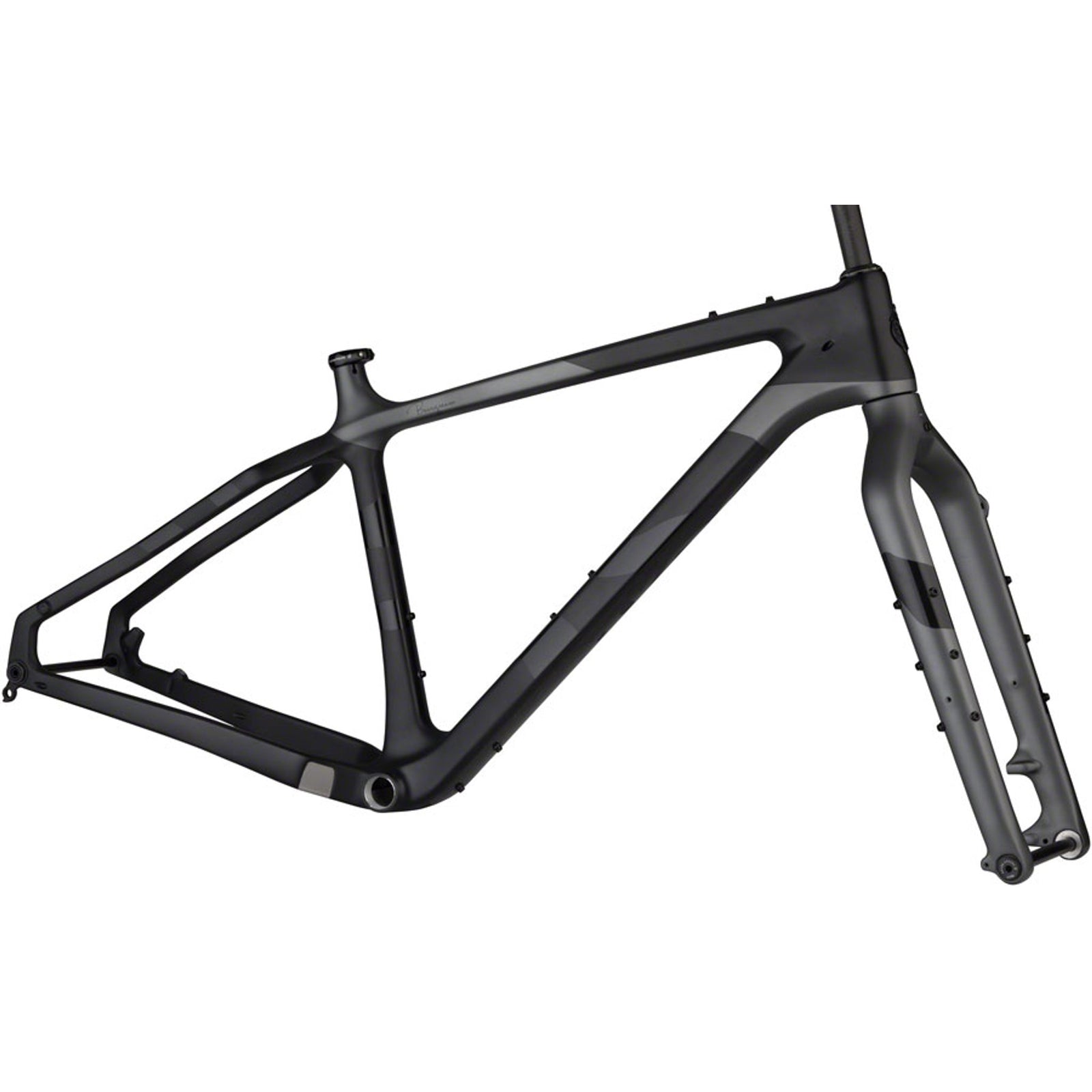 Beargrease Carbon Black Fat Bike Frame