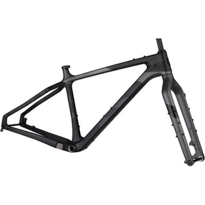 Beargrease Carbon Black Fat Bike Frame