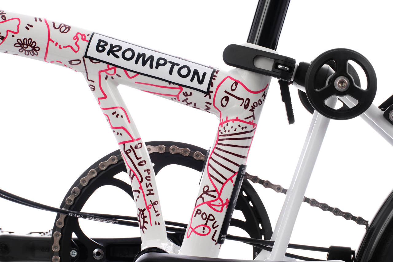 Brompton x Shantell Martin - P Line - 4 Speed