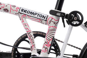 Brompton x Shantell Martin - P Line - 4 Speed
