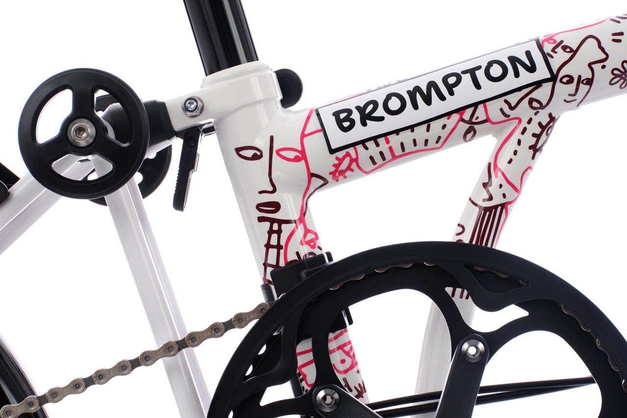Brompton x Shantell Martin - P Line - 4 Speed