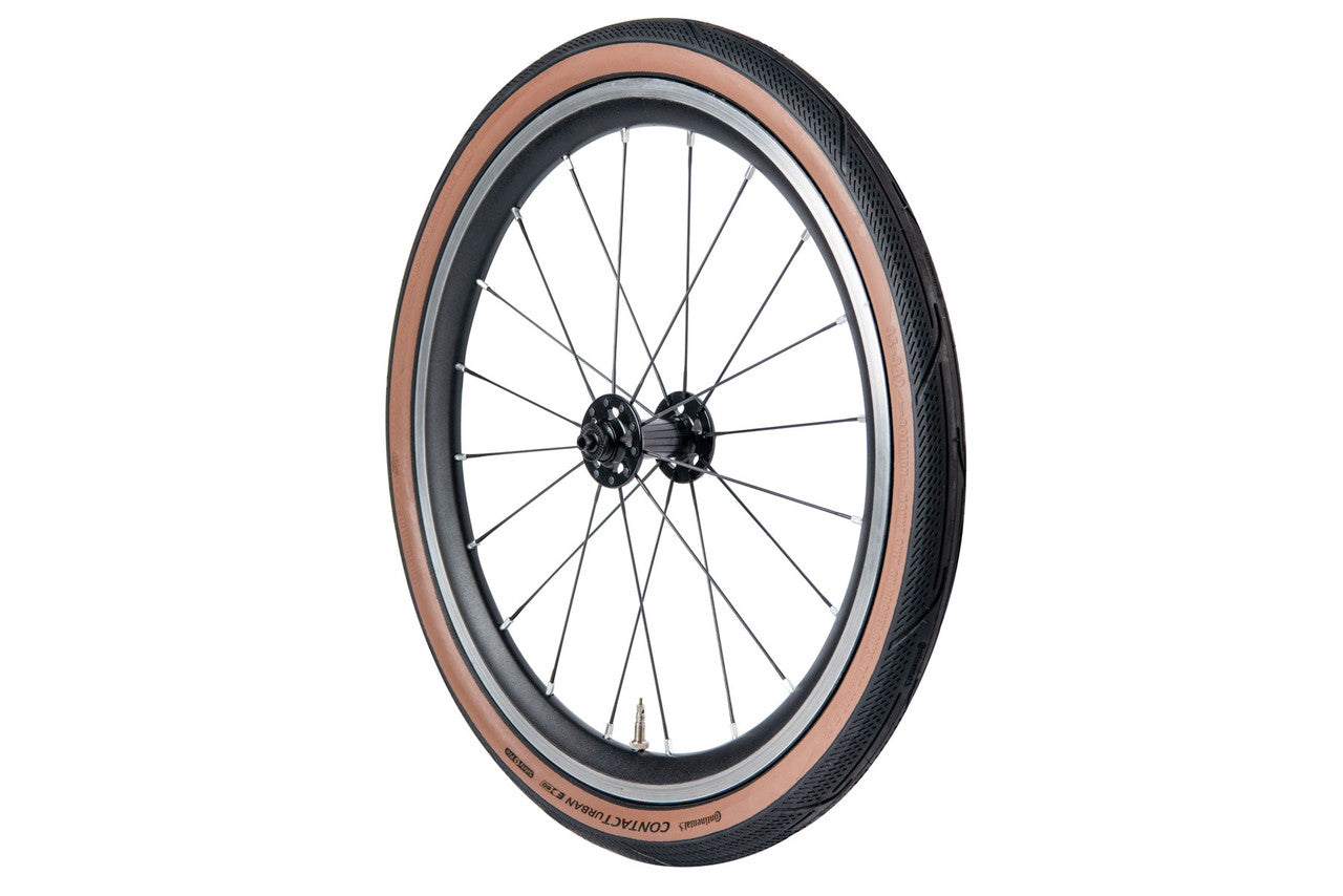 Continental Urban Contact Dark Tan Wall Tire – Folding-16"x1.35, ISO 349