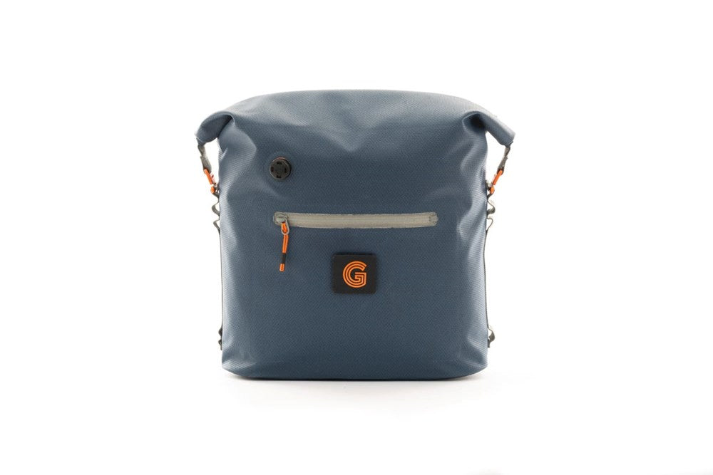 Borough Waterproof Roll Top Small Navy/Grey