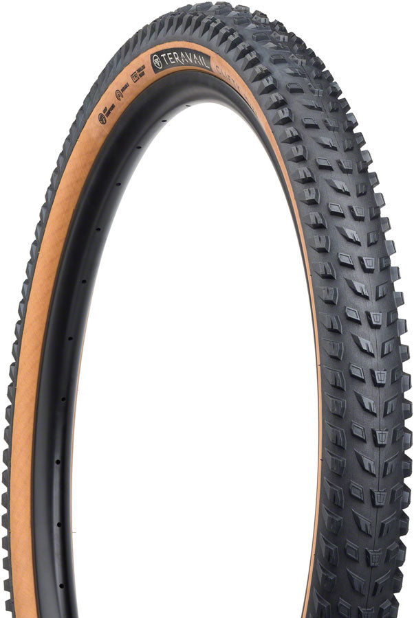 Teravail Clifty Tire - 29 x 2.5 Tubeless Folding Tan Durable Grip Compound