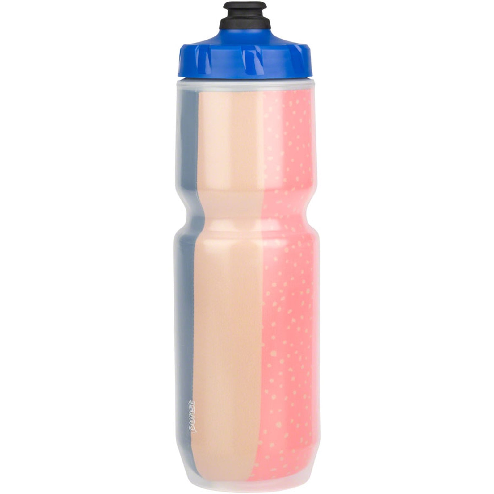 Team Polytone Purist Insulated Water Bottle - Dark Blue, Blue, w/ Stripes, 23oz