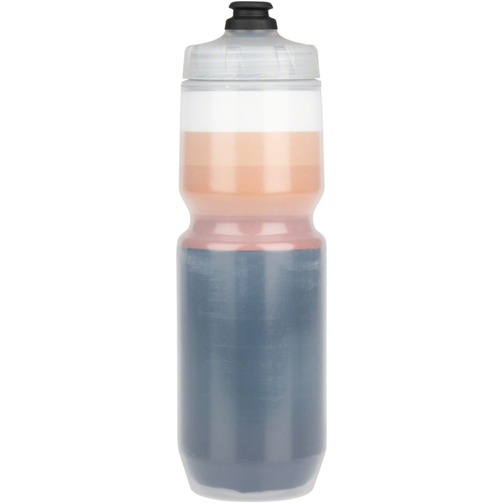 Latitude Purist Insulated Water Bottle - Black, White, w/ Stripes, 23oz