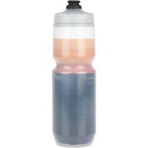 Latitude Purist Insulated Water Bottle - Black, White, w/ Stripes, 23oz