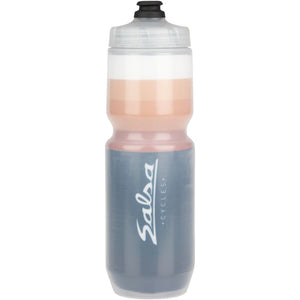 Latitude Purist Insulated Water Bottle - Black, White, w/ Stripes, 23oz