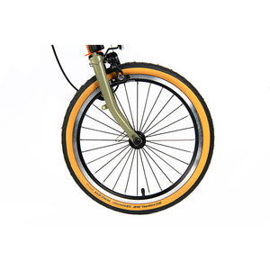 適用於 Brompton 的 Schwalbe Marathon Racer Tanwall 輪胎