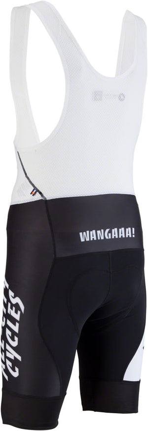 AB4971-01.jpg: Image for All-City Wangaaa! Men's Bib Short: Black/White 2XL