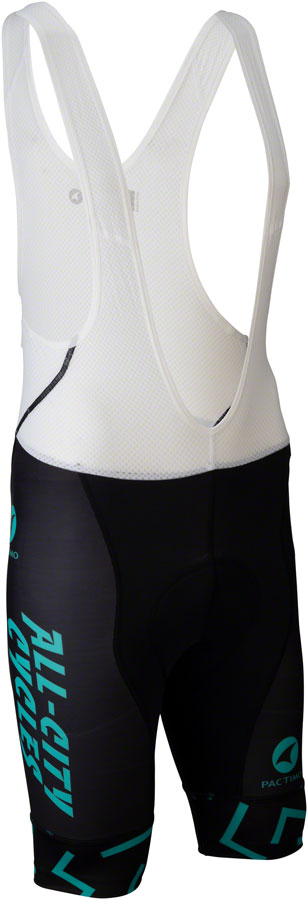 AB5086-01.jpg: Image for All-City The Max Men's Bib Short: Black/Mint XL