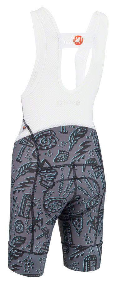 AB7515-01.jpg: Image for Salsa Team Gravel Story Bib Short - Women's, Gray, 2X-Large