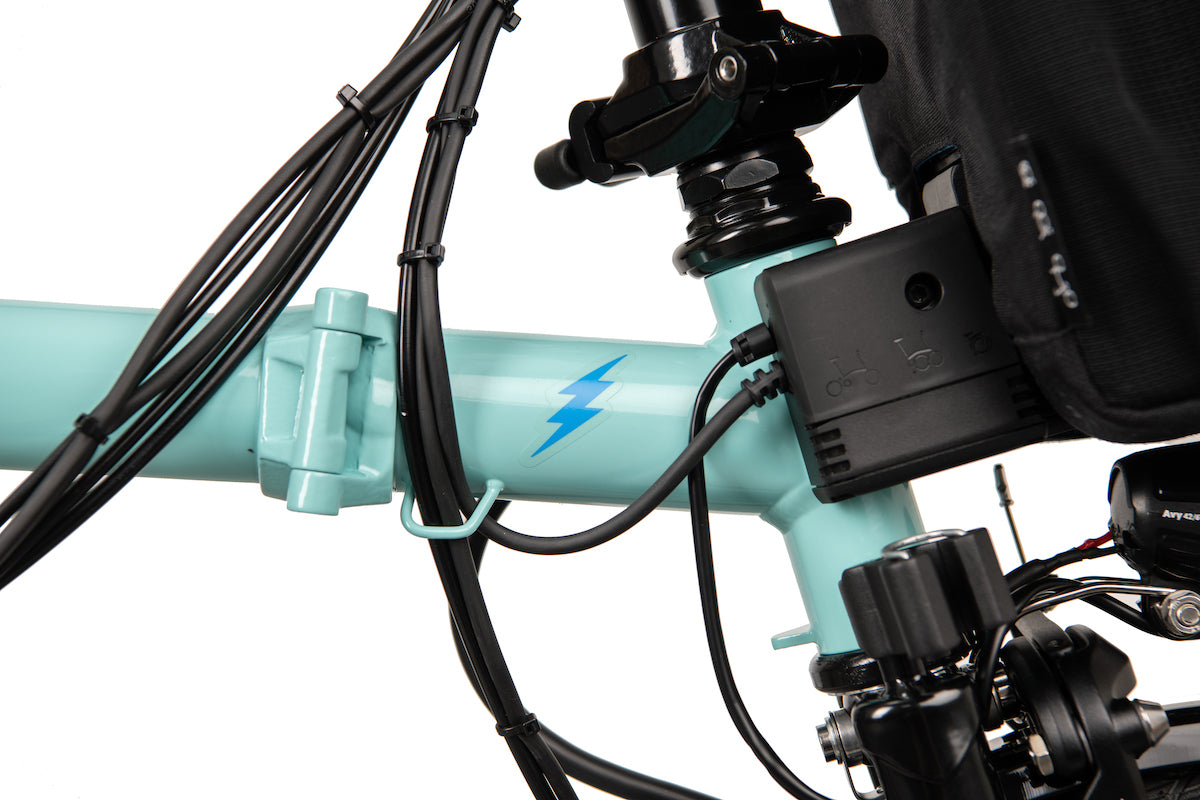 Brompton electric turkish green new arrivals