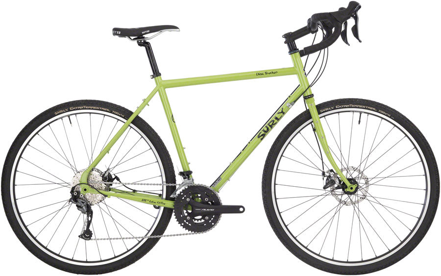 Disc Trucker Bike - Pea Lime Soup 700