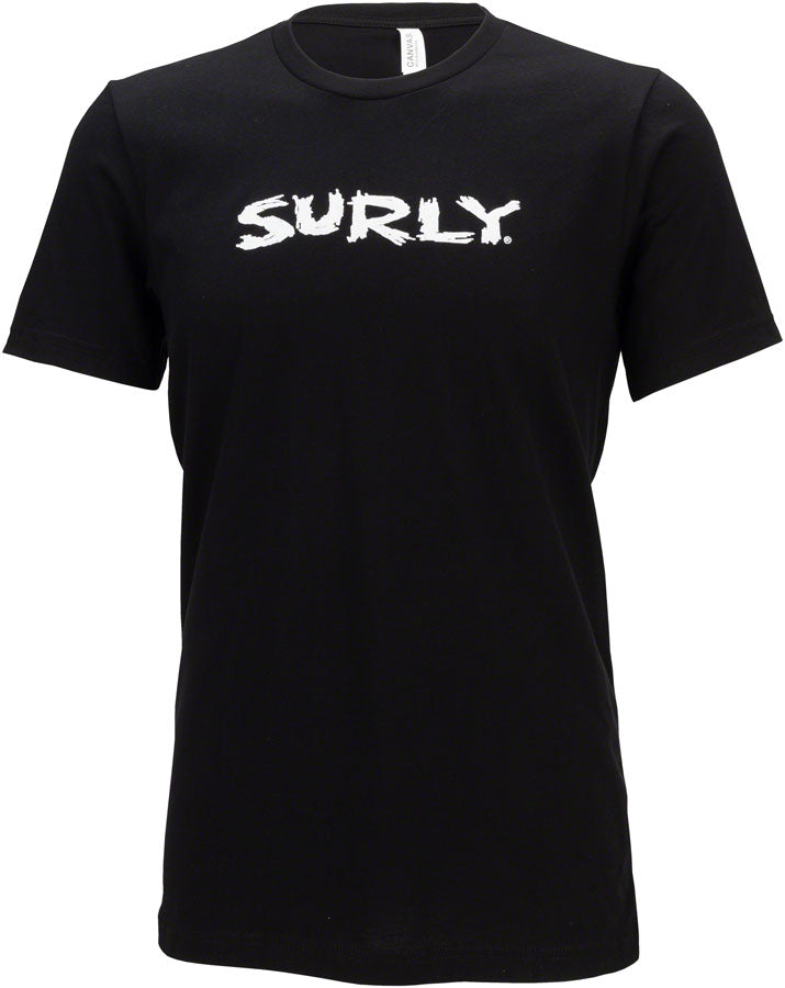 CL0497.jpg: Image for Surly Logo Men's T-Shirt: Black/White 2XL