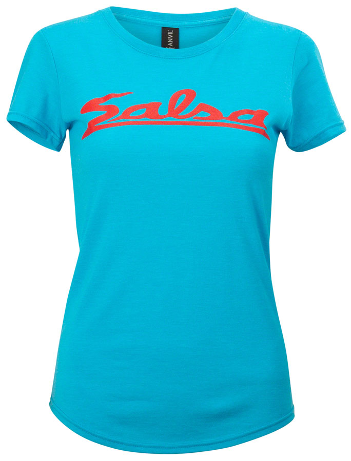 CL2593-01.jpg: Image for Salsa Blue Skies Tee - Women's, Blue, Large