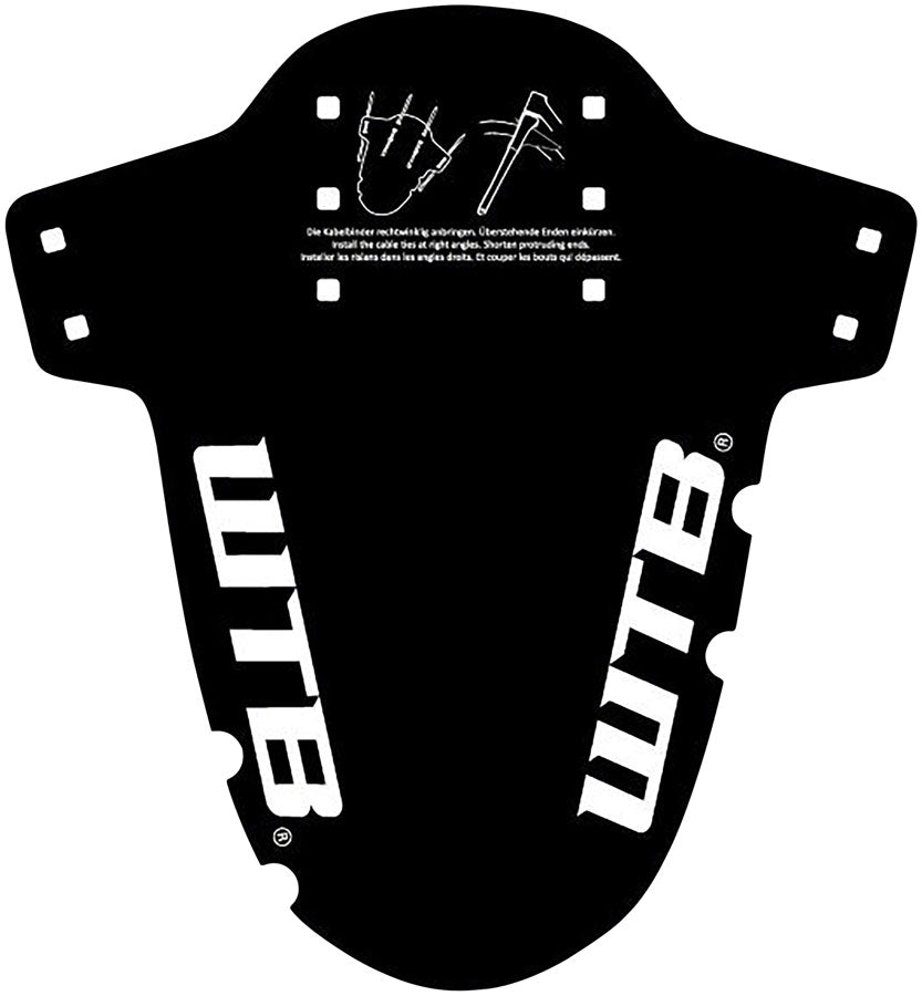 FE7101.jpg: Image for WTB Logo Gravel Mud Guard, Fork Mount, Black