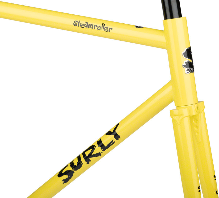 FM0777.jpg: Image for Steamroller Frameset - Banana Candy Yellow