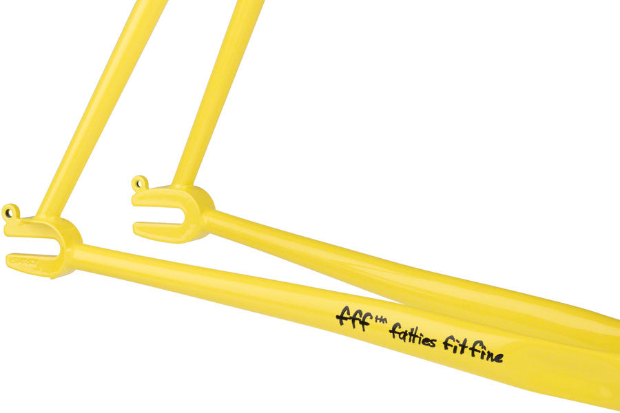 FM0777-04.jpg: Image for Steamroller Frameset - Banana Candy Yellow