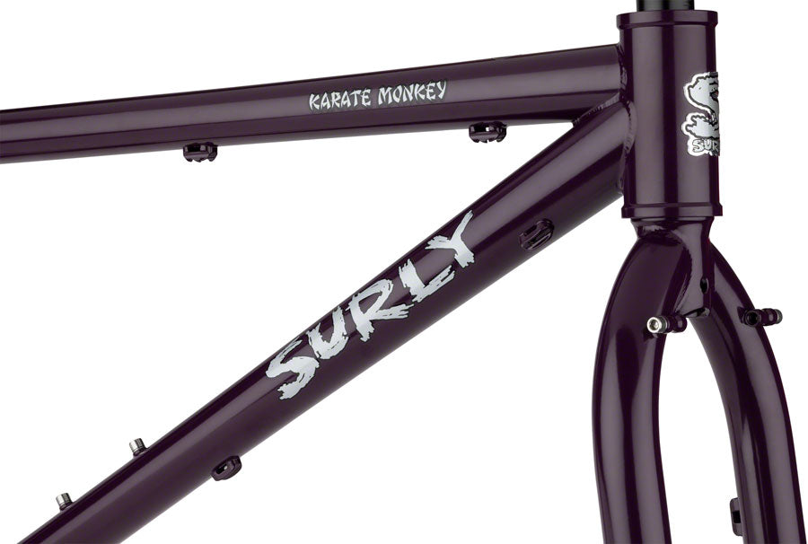 FM1540.jpg: Image for Karate Monkey Frameset - Organic Eggplant