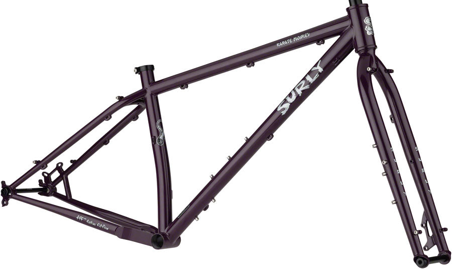 FM1540.jpg: Image for Karate Monkey Frameset - Organic Eggplant