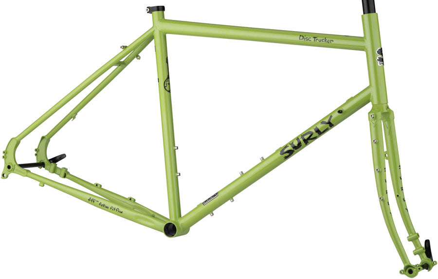 FM1755.jpg: Image for Disc Trucker Frameset - Pea Lime Soup 700