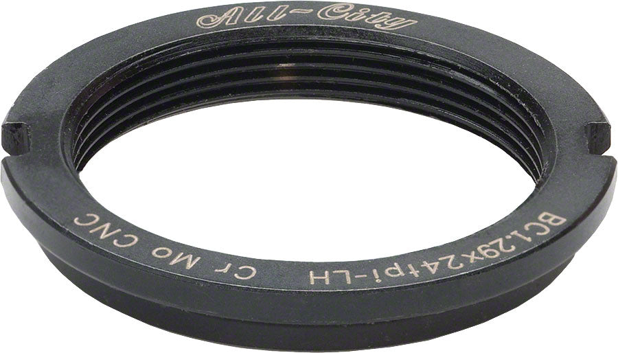 All-City Track Lockring Chromoly Black