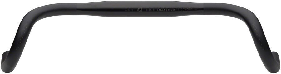 HB8257.jpg: Image for Salsa Cowchipper Deluxe Drop Handlebar - Aluminum, 31.8mm, 42cm, Black