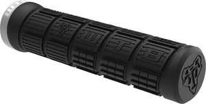 HT6472-01.jpg: Image for WTB Wafel Grips - Black/Silver, Lock-On