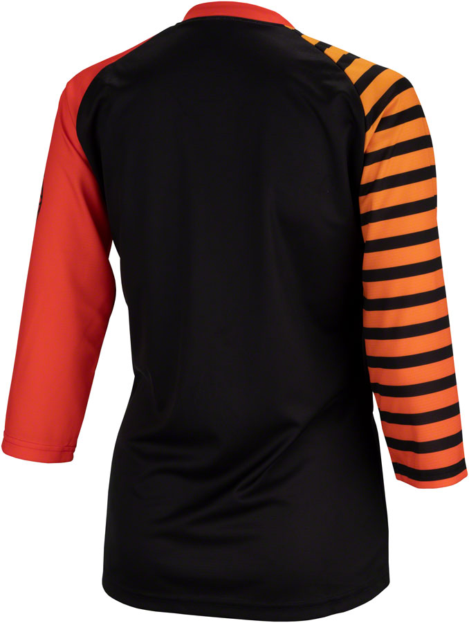 JT3030-01.jpg: Image for Salsa Devour MTB Jersey - Orange Fade Stripe, 3/4 Sleeve, Women's, 2X-Large