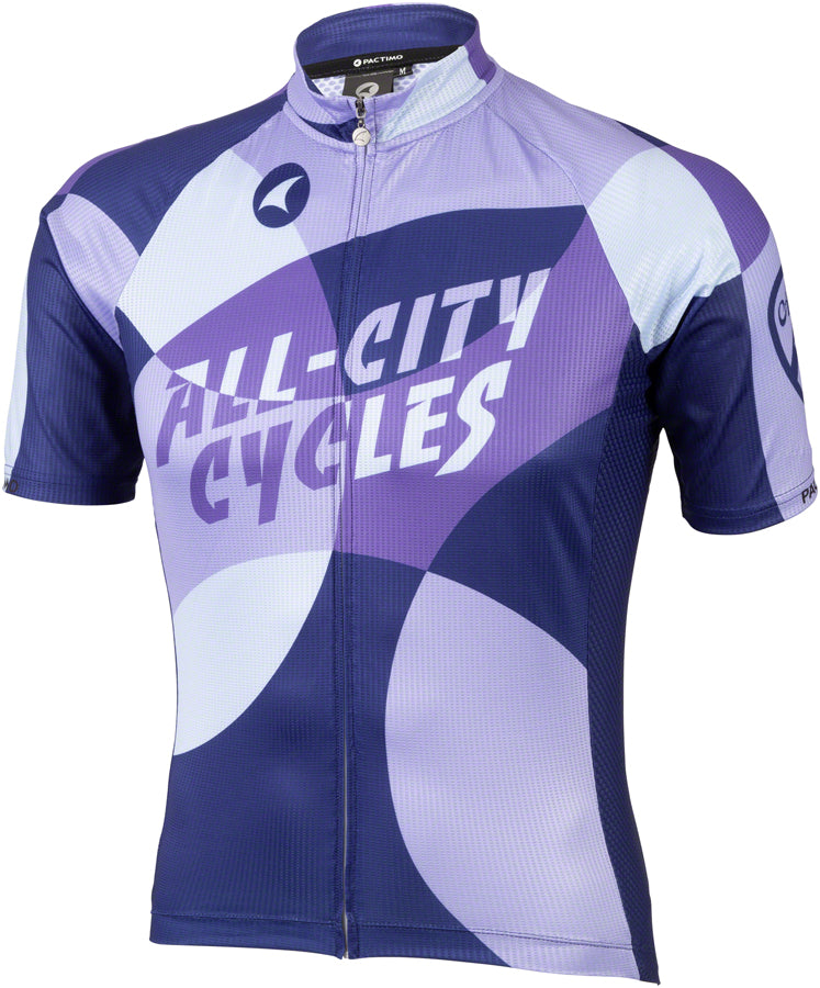 JT3041-01.jpg: Image for All-City Dot Game Men's Jersey - Dark Purple, Purple, Lavender, Lite Blue, 2X-Large