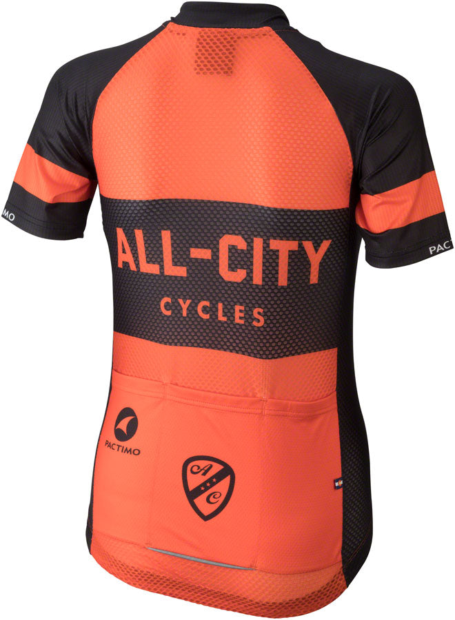 JT5693-01.jpg: Image for All-City Classic Jersey - Orange, Short Sleeve, Women's, Large