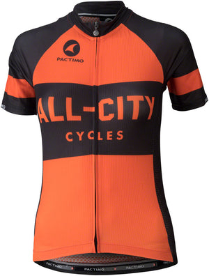 JT5693.jpg: Image for All-City Classic Jersey - Orange, Short Sleeve, Women's, Large