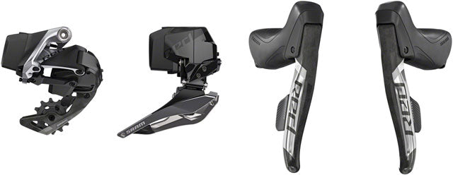 SRAM RED eTap AXS Electronic Road Groupset - 2x, 12-Speed, Cable Brake/Shift Levers, eTap AXS Front and Rear