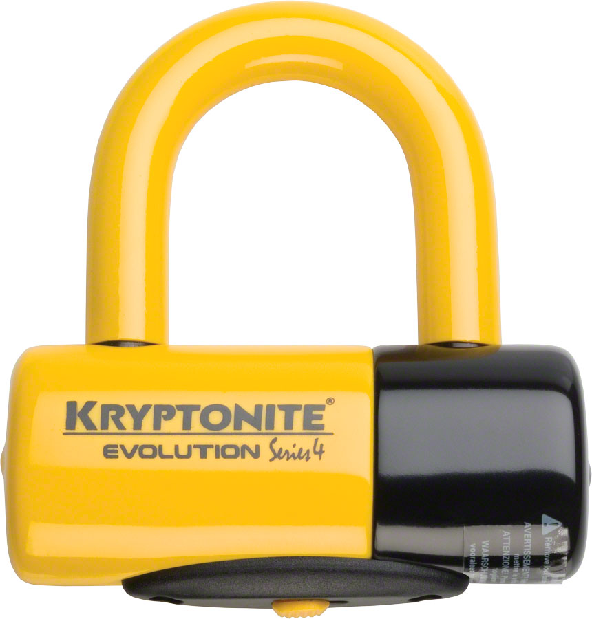LK8143.jpg: Image for Kryptonite Evolution Series U-Lock - 4 x 9", Keyed, Black, Includes bracket