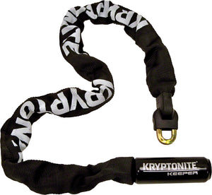 LK4157.jpg: Image for Kryptonite Keeper 785 Integrated Chain Lock - 85cm (2.8'), 7mm, Keyed, Black