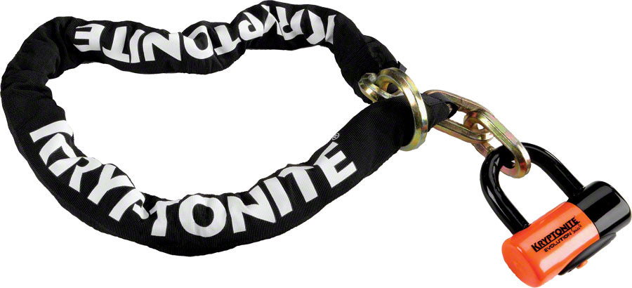 LK4227.jpg: Image for Kryptonite New York Cinch Ring Chain 1275 and Evolution Disc Lock: 2.5' (70cm)