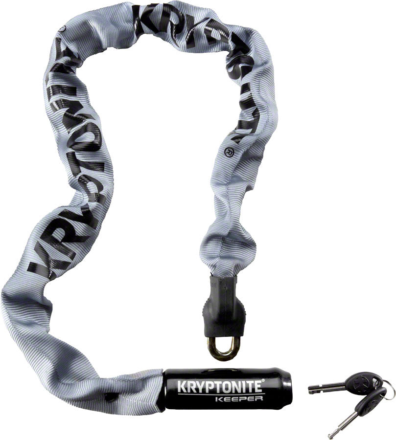 LK4157.jpg: Image for Kryptonite Keeper 785 Integrated Chain Lock - 85cm (2.8'), 7mm, Keyed, Black