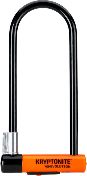 LK8144.jpg: Image for Kryptonite Evolution Series U-Lock - 4 x 11.5", Keyed, Black, Includes bracket