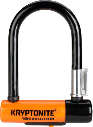 LK8146.jpg: Image for Kryptonite Evolution Series U-Lock - 3.25 x 5.5", Keyed, Black, Includes bracket