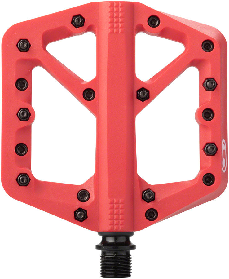 PD8551-01.jpg: Image for Crank Brothers Stamp 1 Pedals - Platform, Composite, 9/16", Red, Large