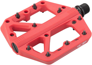 PD8551.jpg: Image for Crank Brothers Stamp 1 Pedals - Platform, Composite, 9/16", Red, Large