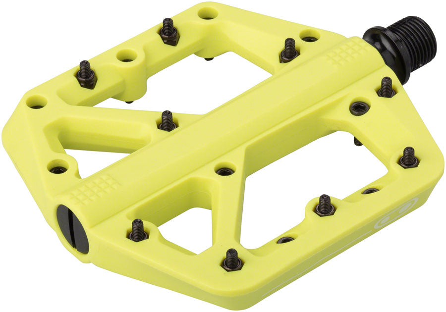 PD8553.jpg: Image for Crank Brothers Stamp 1 Pedals - Platform, Composite, 9/16", Citron, Large