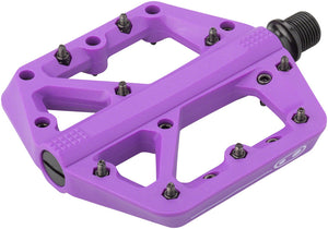 PD8557.jpg: Image for Crank Brothers Stamp 1 Pedals - Platform, Composite, 9/16", Purple, Large