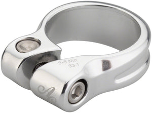 ST0567-01.jpg: Image for All-City Shot Collar Seatpost Clamp - 30.0mm, Silver